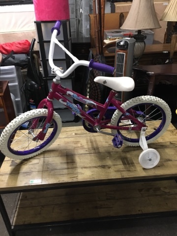 lot 8093 image: Purple Girls Bike