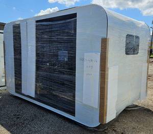 lot 101 image: Unused Pod Home - Washroom with shower Side push out window  bedside cupboardTop spotlightSliding Bed Basin - 4M - Perfect for a Hunting Cabin, Camp Ground, MIL Home