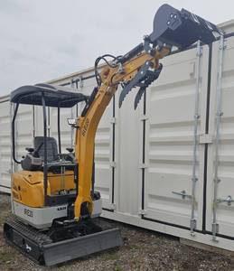 lot 36 image: UNUSED 2025 IRE20 Excavator with Kubota Diesel Engine D722 - Pilot Control - Articulating Arm (Side Swing) - Hydraulic Thumb