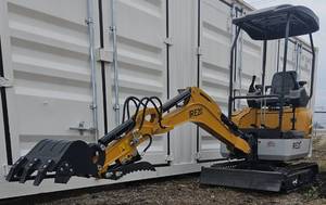 lot 35 image: UNUSED 2025 IRE20 Excavator with Kubota Diesel Engine D722 - Pilot Control - Articulating Arm (Side Swing) - Hydraulic Thumb