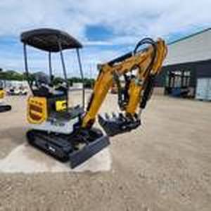 lot 296 image: Unused 2025 IRE18P Excavator w R420 Engine - Pilot Control - Articulating Arm (Side Swing) - Hydraulic Thumb