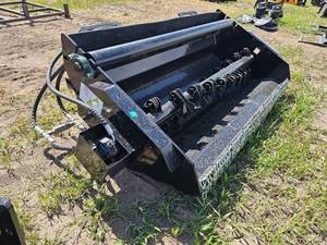 lot 161 image: Unused Flail Mower Skid Steer Attachment CK-FM57