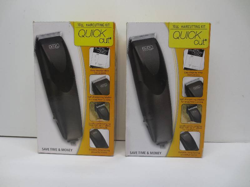 lot 1235 image: Lot of 2 10 pc quick cut haircutting kit