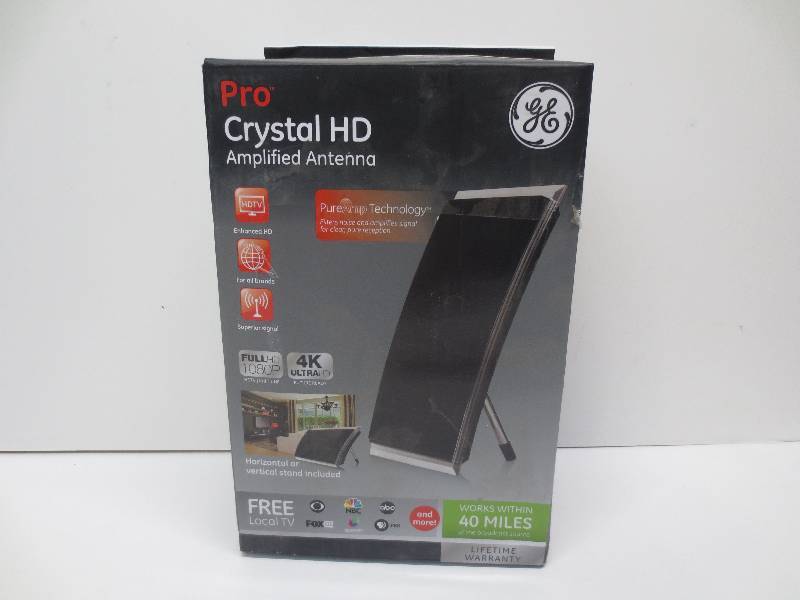 lot 1268 image: GE pro crystal HD amplified antenna