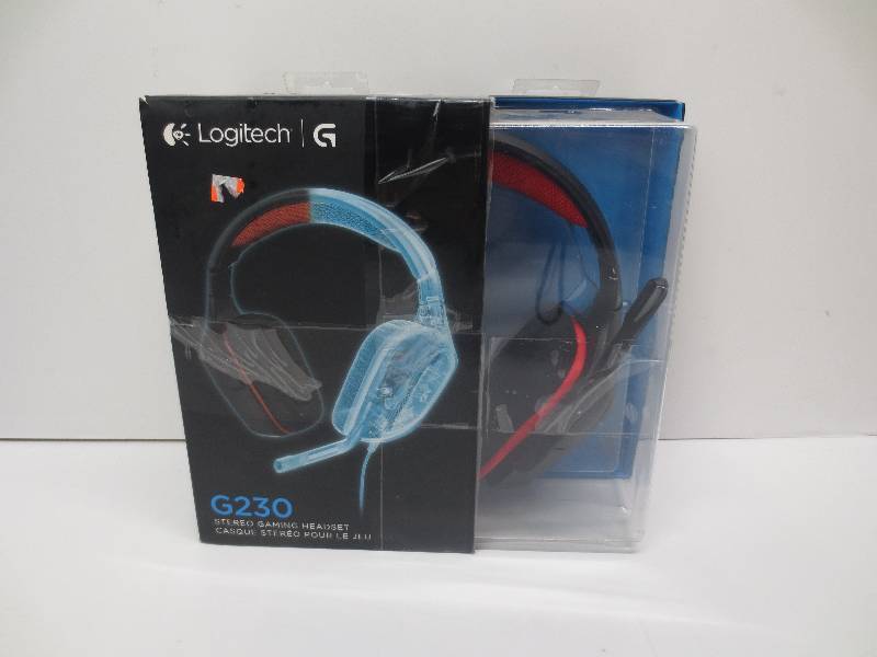 lot 1287 image: Logitech g230 stereo gaming headset