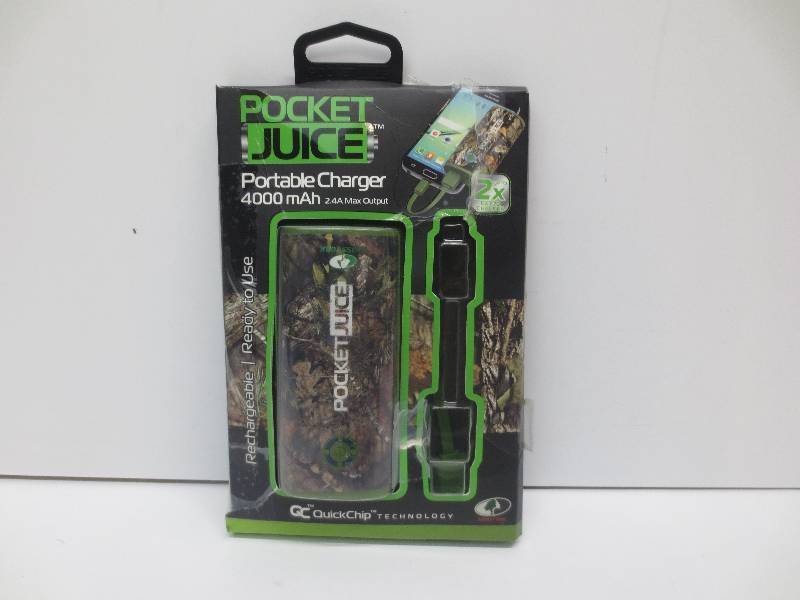 lot 2355 image: Pocket juice portable charger