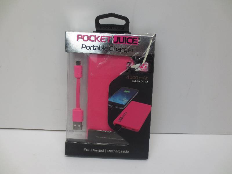 lot 2358 image: Pocket juice portable charger