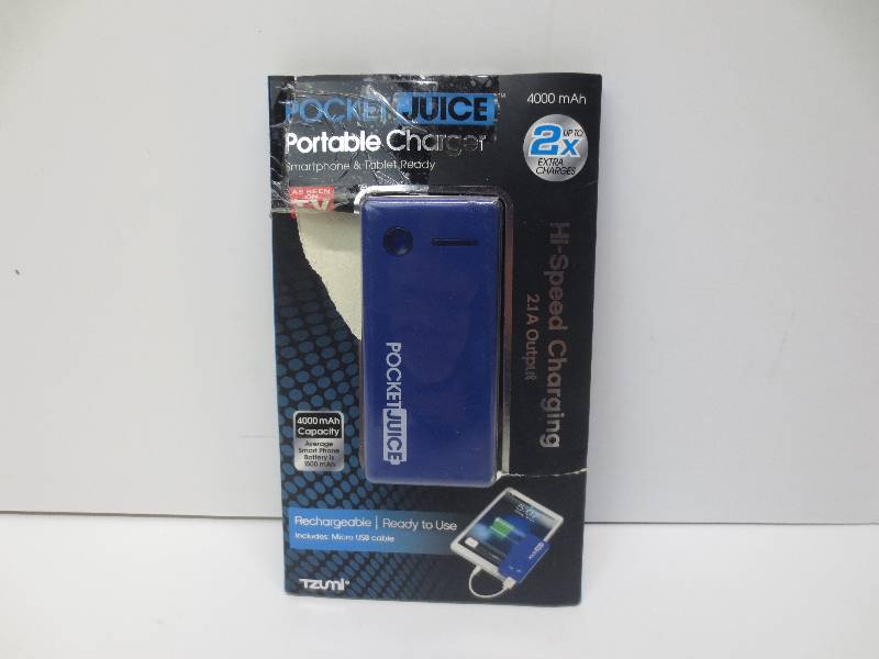 lot 2359 image: Pocket juice portable charger