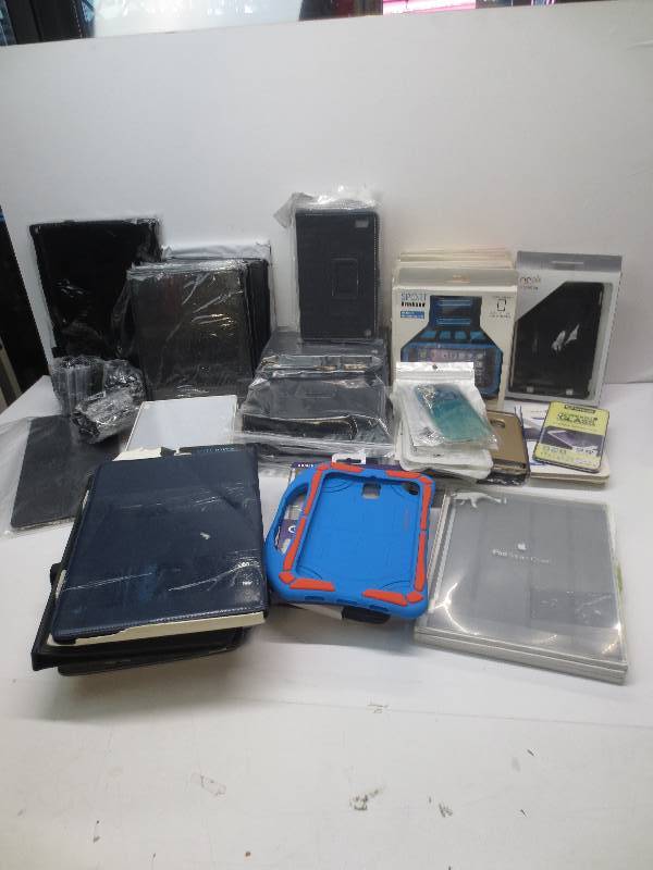 lot 2380 image: Tablet and phone cases and accessories