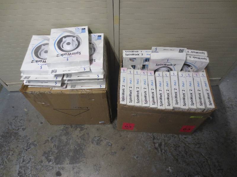 lot 3005 image: Box of 50 ipad cases new in box