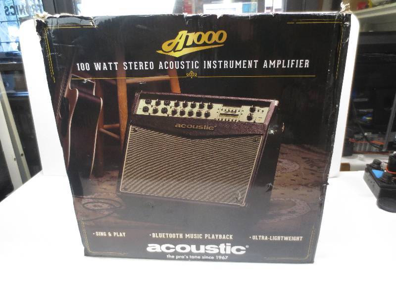 lot 3008 image: Acoustic A1000 working