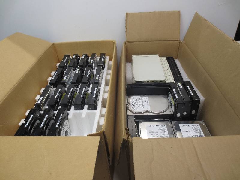 lot 3048 image: Lot of misc hard drives