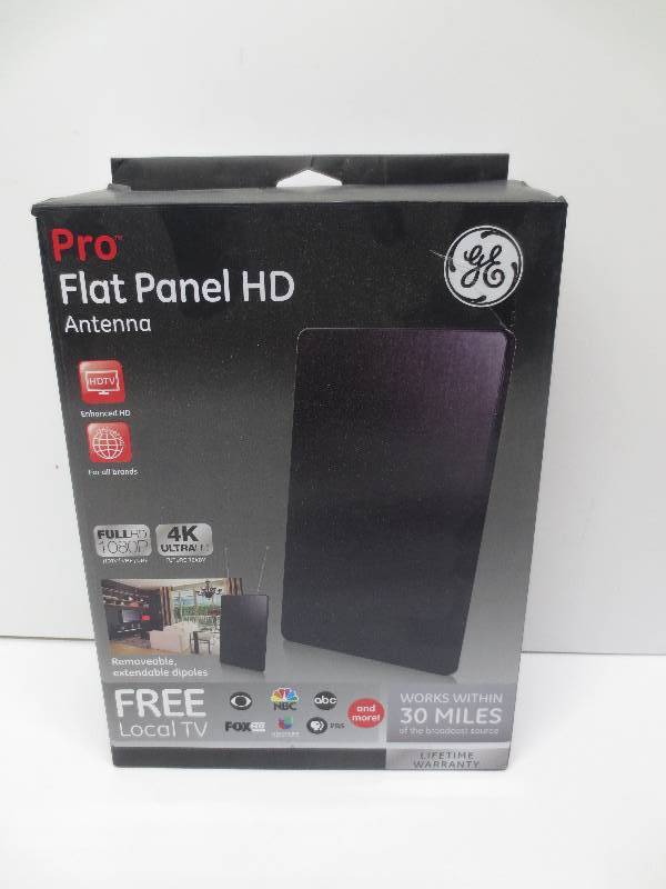 lot 1267 image: GE pro flat panel HD antenna