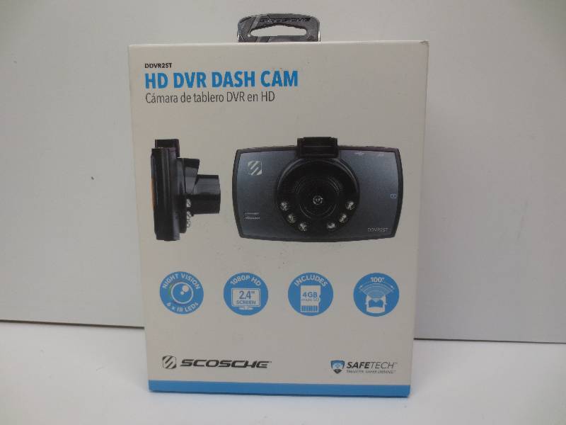 lot 1296 image: Scosche HD DVR dash cam