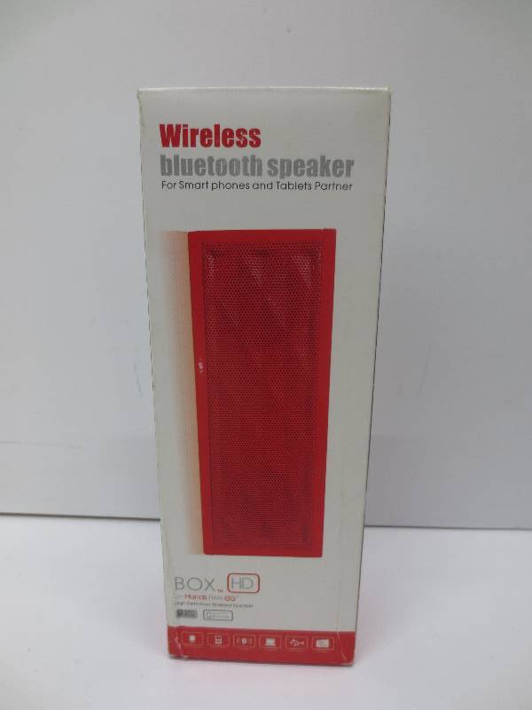lot 2339 image: Wireless bluetooth speaker box HD
