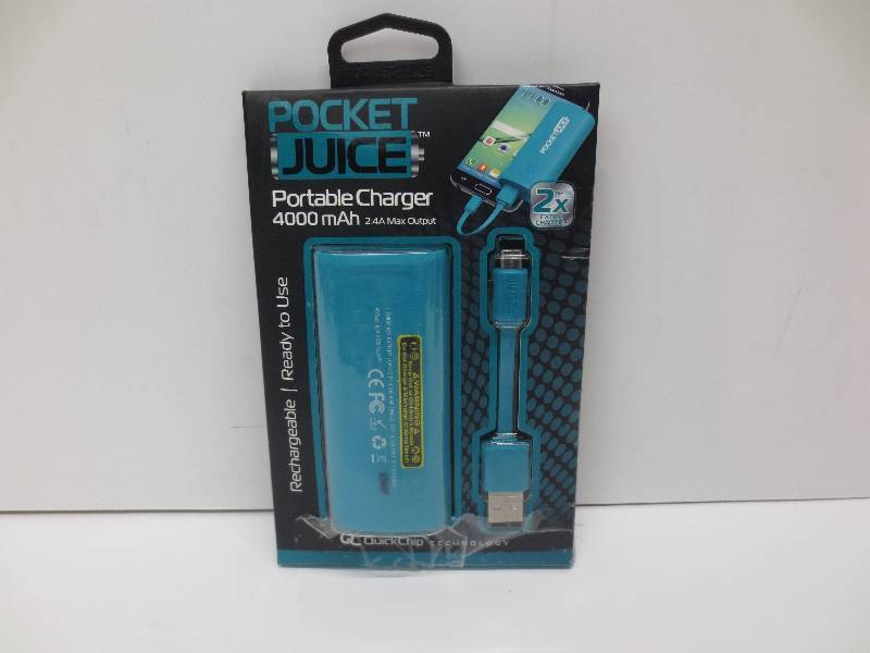 lot 2347 image: Pocket juice portable charger