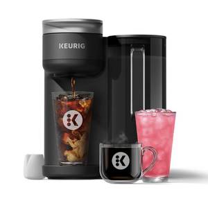 lot 1271 image: Keurig K-BrewChill Iced or Hot Single-Serve K-Cup Coffee Maker with MultiStream and QuickChill Technology, 70oz. Removable Reservoir