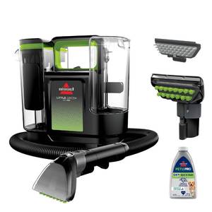lot 1276 image: BISSELL� Little Green� Max Pet Portable Carpet and Upholstery Deep Cleaner, CarAuto Detailer, with Self-Cleaning Tough Stain Tool and Pet Hair Removal Tool (3860)