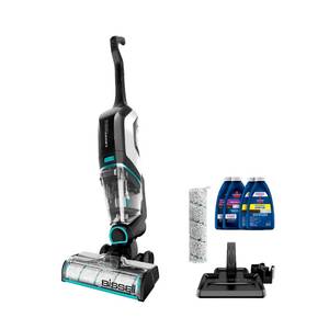 lot 1281 image: Bissell CrossWave Cordless Max Vacuum Mop All in One Wet and Dry Vac Combo Hard Floor Cleaner and Area Rugs, Cordless Mop, Pack-in Formulas Included, 2554A