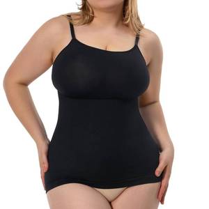 lot 2279 image: CHICFAN Plus Size Shapewear Tank Top for Women Tummy Control Shapewear Cami Shaper Compression Tank Top Shaping Camisole M