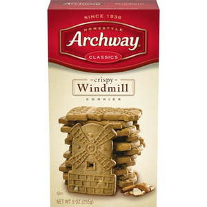 lot 2327 image: ARCHWAY, CLASSICS CRISPY WINDMILL COOKIES