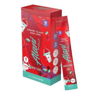 lot 16065 image: Alani Cherry Slush Energy Sticks - 10ct (expiration 325) (2 Pack)