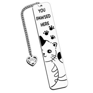 lot 16105 image: Kupor Cat Bookmarks for Reading Women, Ideal Book Lovers Gifts,Christmas Stocking Stuffers for Kids,Gifts for cat Lovers.Cute Bookmarks for Cat Lovers and Reading Enthusiasts