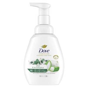 lot 4140 image: Dove Holiday Foaming Hand Wash Frosted Eucalyptus All Skin  10.1 oz