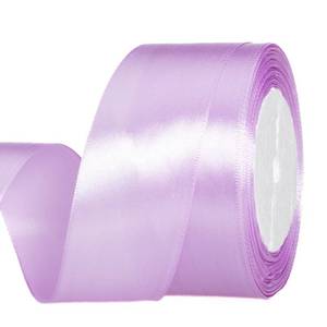 lot 4147 image: ATRBB 25 Yards 1-12 inch Wide Satin Ribbon Perfect for Wedding,Handmade Bows and Gift Wrapping(Lilac), 3 Pack