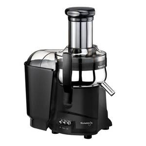lot 5217 image: Kuvings Centrifugal Juicer, Black, 12.9 x 8.2 x 16 inches