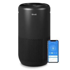 lot 5221 image: LEVOIT Air Purifiers for Home Large Room Up to 1733 Ft� With HEPA Sleep Mode, AHAM VERIFIDE, Auto Mode, Air Quality Monitor, Smart WiFi, 3-in-1 Filter For Pet Allergy, Smoke, Dust, Core 400S-P, Black