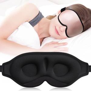 lot 6243 image: Sleep Mask for Women Men, Side Sleeper, Upgraded 3D Contoured Cup Sleeping Mask, Light Blocking Eye Mask for Sleep,Breathable & Soft for Sleeping, with Adjustable Elastic Strap, Pink.