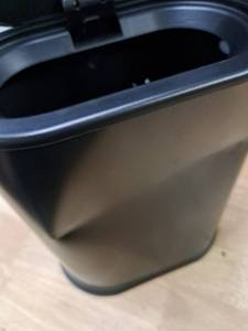 lot 1350 image: Small Black Trash Can
