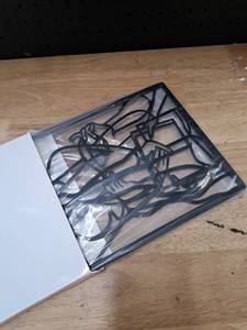 lot 2049 image: CHENGU 3 Pieces Metal Minimalist Abstract Woman Wall Art Line Drawing Wall Art Decor Single Line Female Home Hanging Wall Art Decor for Kitchen Bathroom Living Room (Book Style)