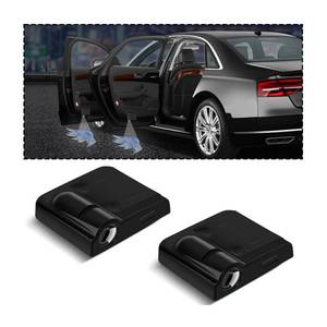 lot 4185 image: LKAHG 2Pcs Universal Car Door Lights Logo Projector, Auto Door Projection Wireless LED Welcome Courtesy Light, Welcome Ghost Shadow Lamp Vehicle Accessories Fit for Most Cars (Style A)