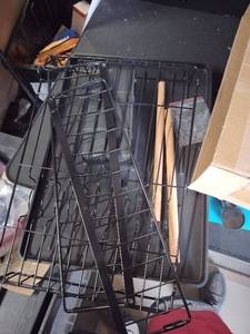 lot 11310 image: Dish Rack Black (stock image is an approximate)