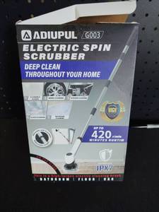 lot 11314 image: Adiopul G003 Electric Spin Scrubber - Multi-Surface Cleaning Tool