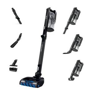 lot 11335 image: Shark Vertex Pro Cordless Vacuum Cleaner with HEPA Filter, Lightweight, Portable, Removable Handheld, Self Cleaning DuoClean PowerFins, 120-min Runtime, IQ Display, BlackSilver, IZ682H (Incomplete) (Only Have Whats Shown)