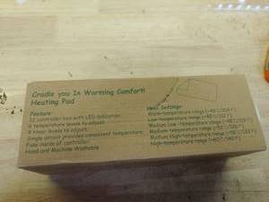 lot 16201 image: Heating pad
