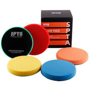 lot 4204 image: SPTA Foam Polishing Pads, 5 Pack