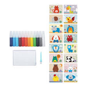 lot 8216 image: DIY Sand Painting Set Childrens Educational Drawing