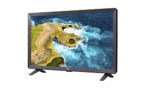 lot 9477 image: 24 LG TV with Stand (Button Broken but Functional)