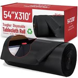 lot 11322 image: Airbin Disposable Tablecloth Roll 54 x 310