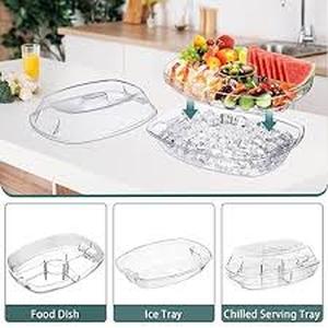 lot 11324 image: Clear Food Tray
