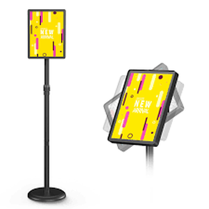 lot 15264 image: Rdiorry Adjustable Outdoor Sign Stand