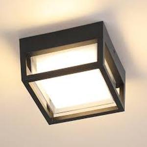 lot 15265 image: 18W LED Outdoor CeilingWall Light Fixture