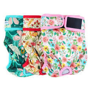 lot 16199 image: Leekalos Reusable Washable Dog Diapers (Size small)