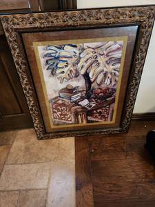 lot 1018 image: Framed print 42 x 35