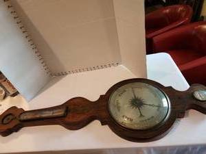 lot 1035 image: Vintage barometer 41.5 x 12