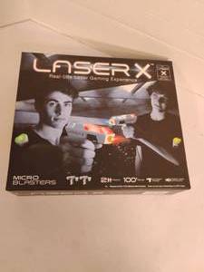 lot 1133 image: Laser X. Micro Blasters. New in Box